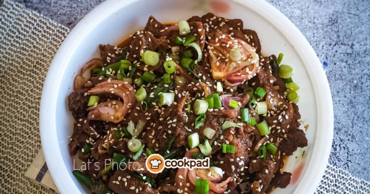 Resipi Daging Bulgogi South Korea Oleh Latipah Nawawi Cookpad