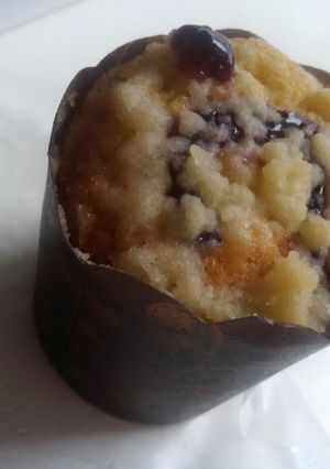 Foto resep Crumble muffin blueberry