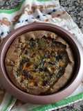 Tarta integral de cebolla y champi 🍄