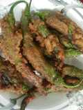Fry hari mirchen