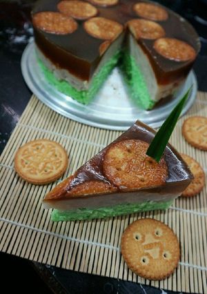 Foto resep Talam Pandan Cake
