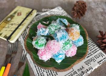 Resep Unik Klepon Warna Warni Yummy Mantul