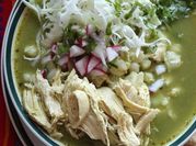Una foto de salsas para pozole