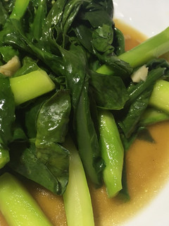 Foto resep Kailan Hongkong cah bawang putih