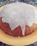 Budín (cuatro cuartos), con Glaseado de limón