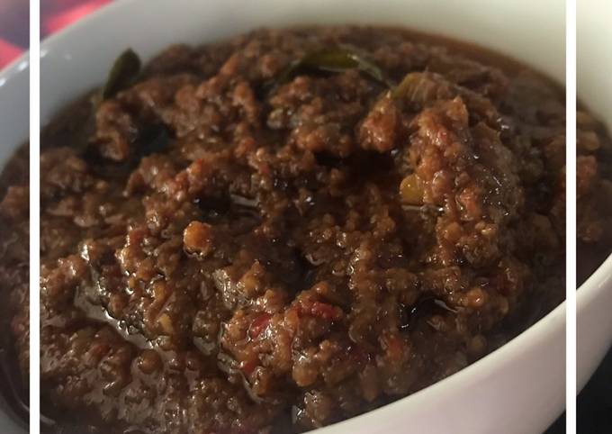 Langkah Mudah untuk mengolah Saus Kacang / Bumbu Kacang Anti Gagal