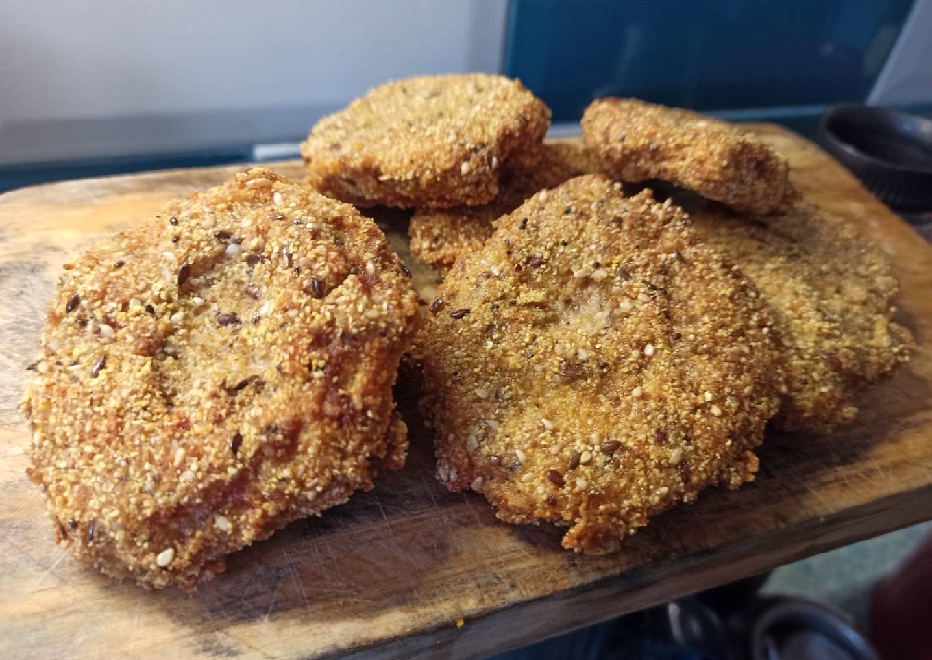 Milanesas de solomillo de cerdo