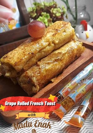 Foto resep Grape rolled French Toast