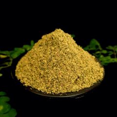 Moringa powder A picture of Moringa powder.