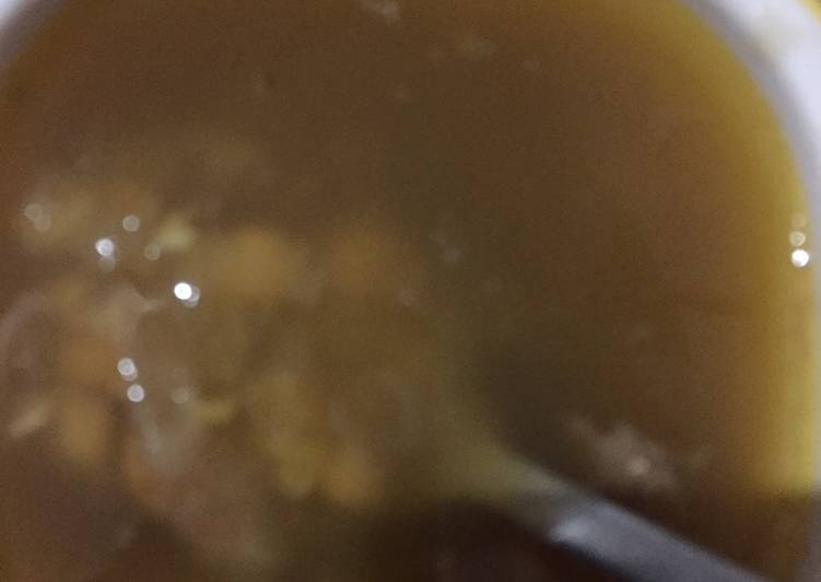 Chick peas soup