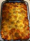 Meatball sub casserole