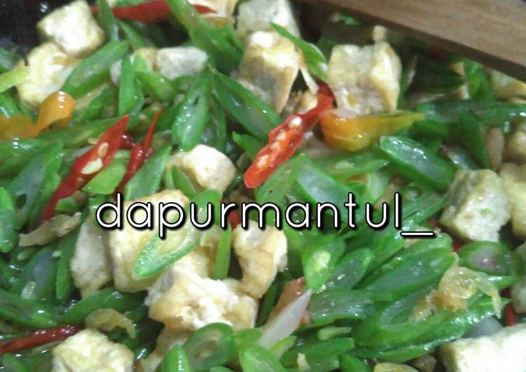 Tumis Buncis dan Tahu