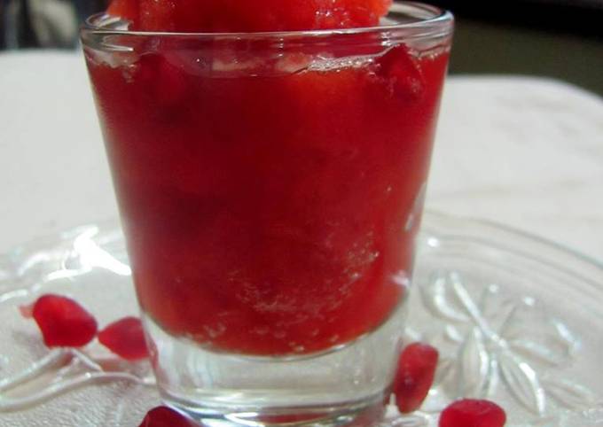 Pomegranate Granita