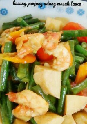 Foto resep Kacang panjang udang masak tauco (#PR_Kacang panjang)