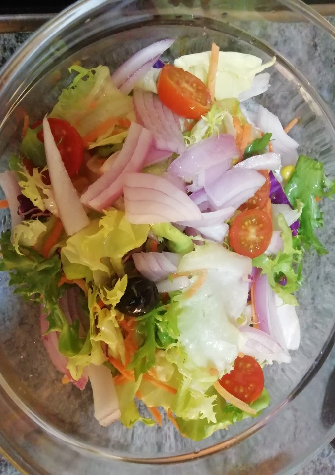 Una foto de Ensalada de la huerta