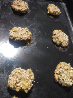 Una foto de Galletitas de avena y banana