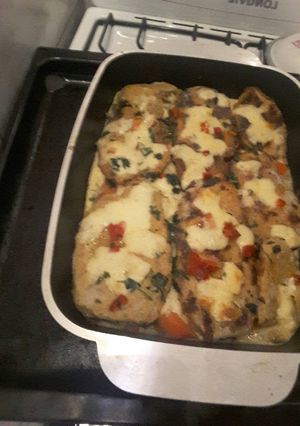 Una foto de Torta de Berenjenas