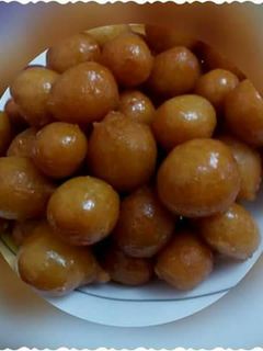 صورة لوصفة لقمة القاضي (زلابية ، او(عوامات)