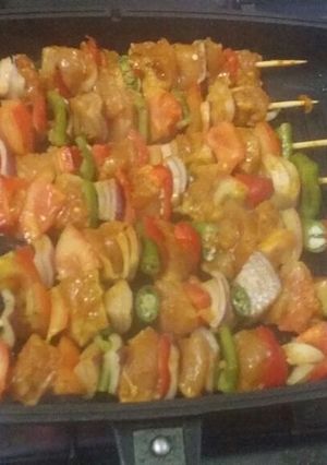 صورة لوصفة جريل شيش طاووق