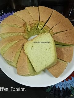 Foto resep Chiffon Pandan ala me🥰 (recook resep ci junita @xanderkitchen)