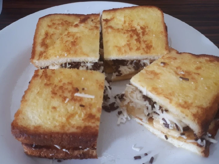 Cara Gampang Membuat Resep Roti Panggang Teflon ala Bule *cocok untuk sarapan* yang Bisa Manjain Lidah Anti Ribet, Bikin Ngiler