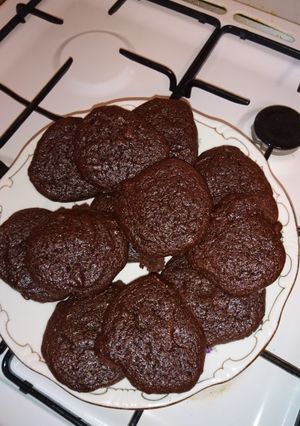 Csokis keksz recept fotója