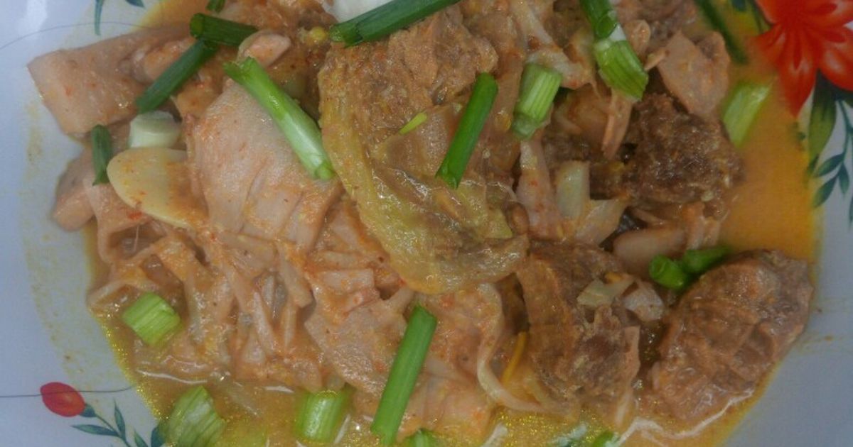 Sayur Nangka Tetelan Sapi(cara memasak masakan padang) ala Bejo