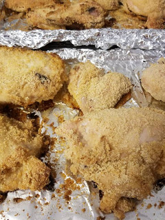 A picture of Leah's Breaded Citrus Chicken.