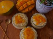 A picture of mango mousse