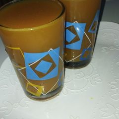 A picture of Ginger turmeric drink.