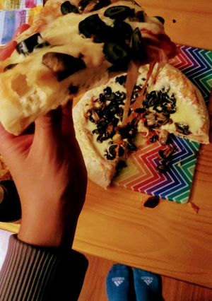 Una foto de Pizza para pacientes