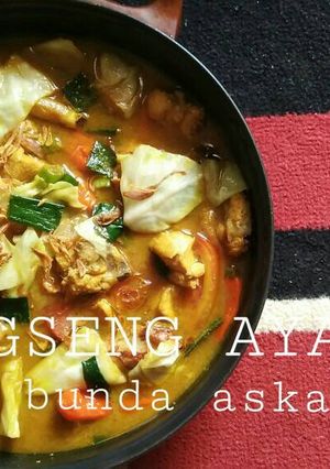 Foto resep Tongseng ayam versi tanpa santan