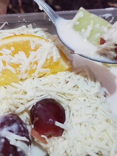 Foto resep Salad buah dressing homemade