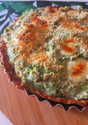 Una foto de Tarta de brócoli