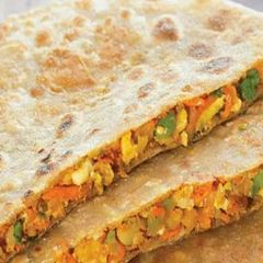A picture of Mixed Vegetable pratha.