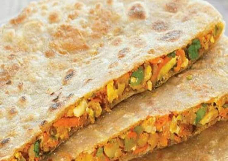 Step-by-Step Guide to Prepare Favorite Mixed Vegetable pratha