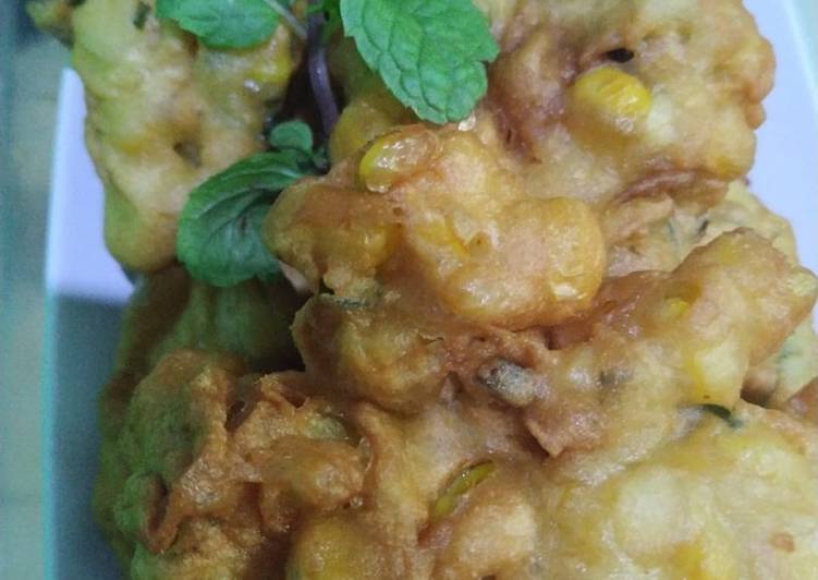 Cara Gampang Menyiapkan Bakwan jagung gurih Anti Gagal