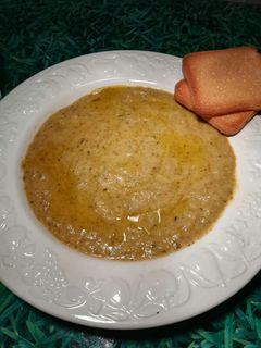Una foto de Puré de verduras