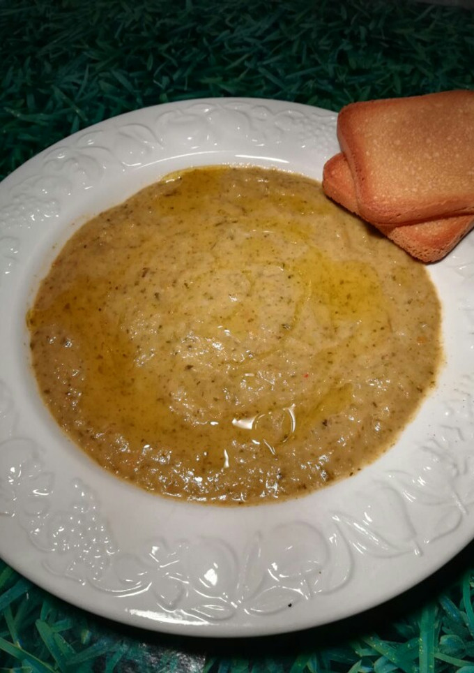 Una foto de Puré de verduras