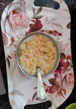 A picture of Boondi raita.
