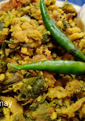 पौष्टिक झुणका (zhunka recipe in marathi) रेसिपी चे मुख्य फोटो