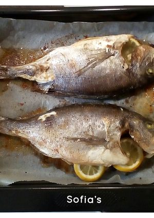 Φωτογραφία της συνταγής Τσιπούρες στο φούρνο !!!🐟🍋🐟🍋