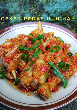 Foto resep Ceker Ayam Pedas