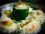 ক্যাপ্সিকাম হক্কা নুডলস (Capsicum hakka noddle's recipe in Bengali)