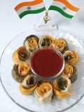 Tiranga Rose Momos
