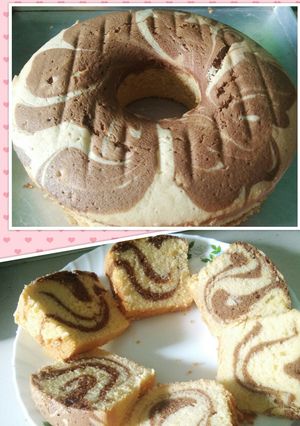Foto resep Marmer cake lembut