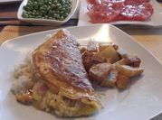 Una foto de omelette de arroz
