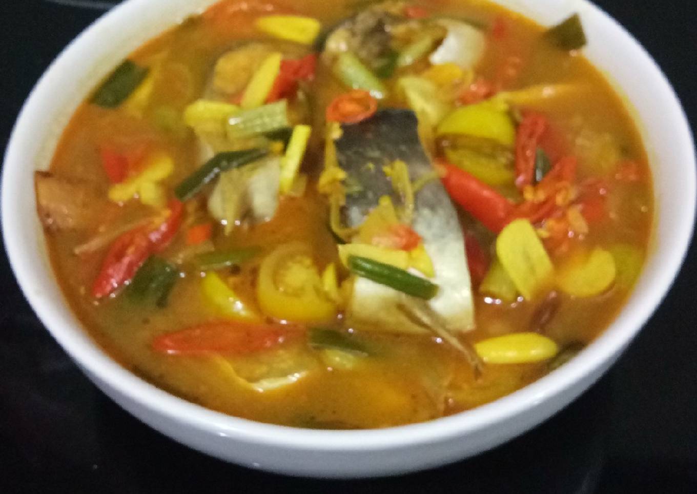 Pindang Srani patin bumbu iris