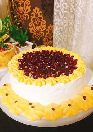 عکسی از دستور کیک تولد پاییزی