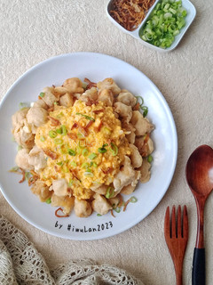Foto resep Tempe Goreng Saus Telor Asin